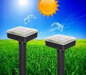 Set 2x solarni aku. 800mAh odganjalec voluharjev miši in krtov do 1000m2