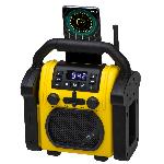 Prenosni bluetooth digitalni LCD gradbeni radio