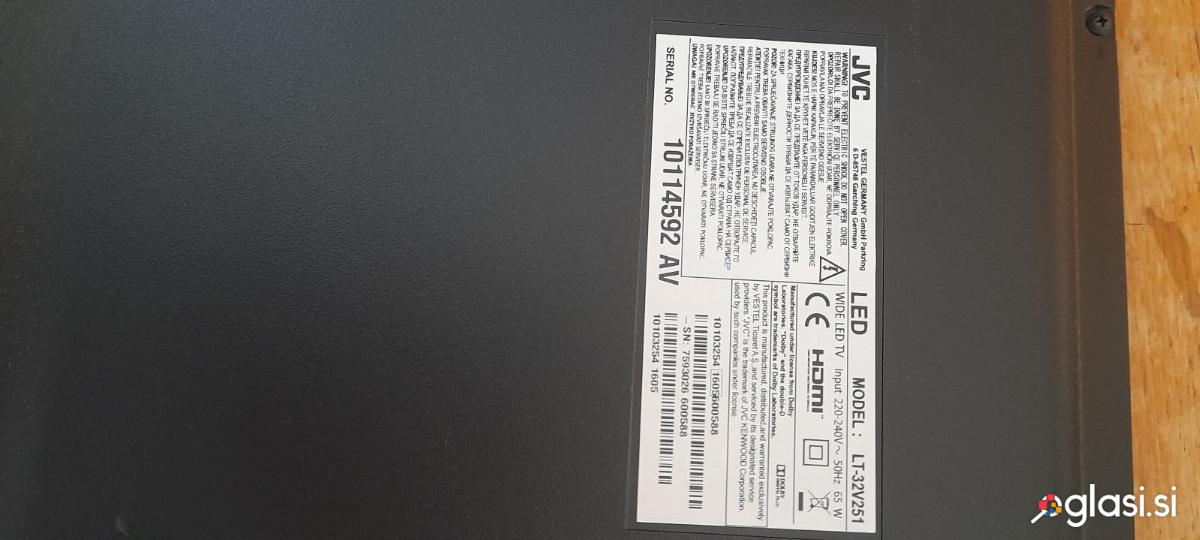 Prodam tv televizor LED JVC LT-32V251