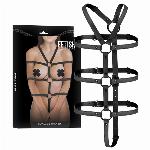 OPRTNIK Fetish Submissive Bondage Adjustable Harness