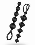 KOMPLET ANALNIH KROGLIC Satisfyer Beads Black
