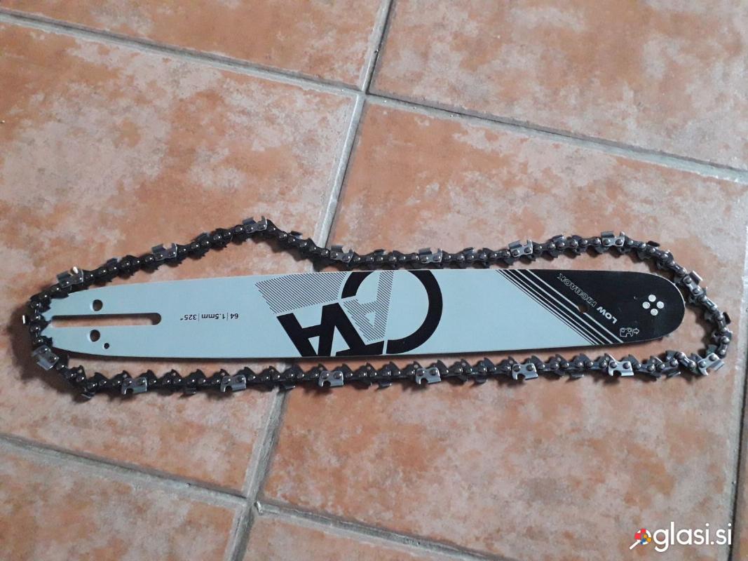Meč za motorno žago 45cm + veriga -NOVO NERABLJENO-