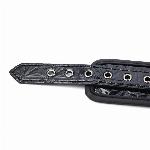 OKOVI ZA ZAPESTJE Sapphire Black Vegan Leather