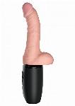 TOPLOTNI VIBRATOR King Cock Plus Triple Threat Skin