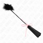 ŽGEČLJIVČEK Kink Tickle Feathers With Pink Ribbon  (49 cm)