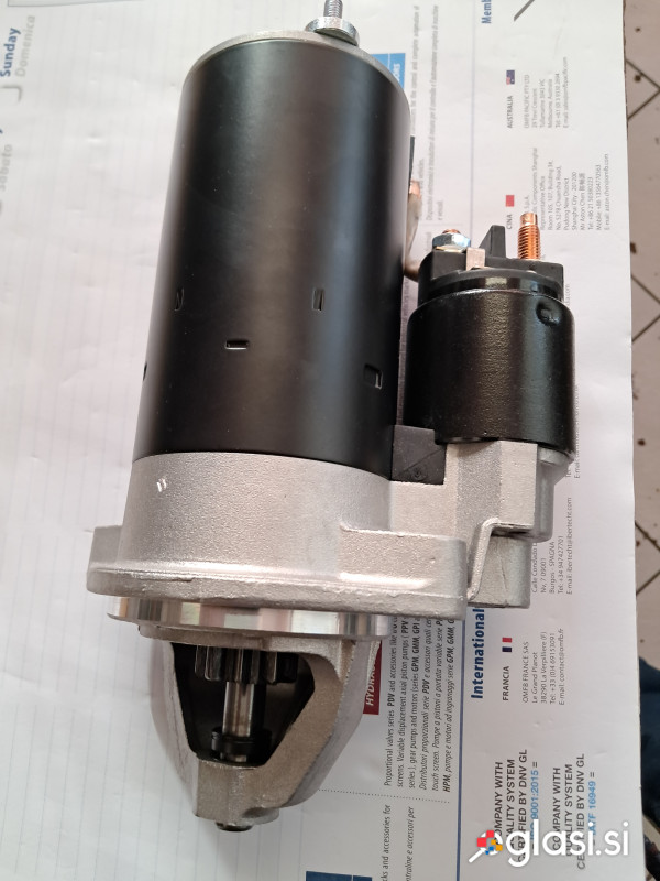 11.131.406,MS 404, AZE2177 ŠTARTER 12V 2,0 KW MAHLE  ISKRA.