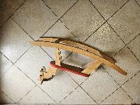 Otroški lesen gugalnik - možnost dostave