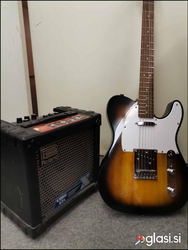 Kitara telecaster in roland cube
