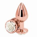 ANALNI ČEP Rear Assets Rose Medium White