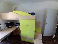 Otroška soba, postelja 90x200, omara
