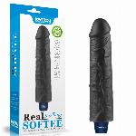 VIBRACIJSKI PENIS Lovetoy Real Softee Black 9,5''