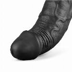 VIBRACIJSKI PENIS Lovetoy Real Softee Black 9,5''