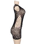 MREŽASTA OBLEKICA Ohyeah H3161-1 Black