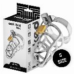 KLETKA ZA PENIS Addicted Toys Silver Lock (S)
