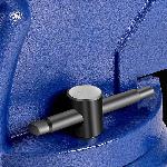 Večnamenski vrtljiv namizni ključavničarski primež in nakovalo 125mm moder