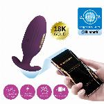 VIBRACIJSKI ANALNI ČEP Pretty Love Jefferson Purple