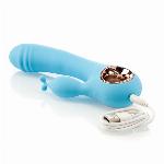 VIBRATOR RABBIT Zenn The Perfect Shape Blue