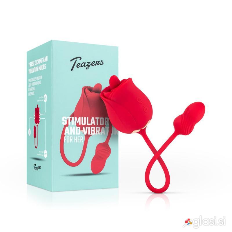 VIBRATOR Teazers Rose