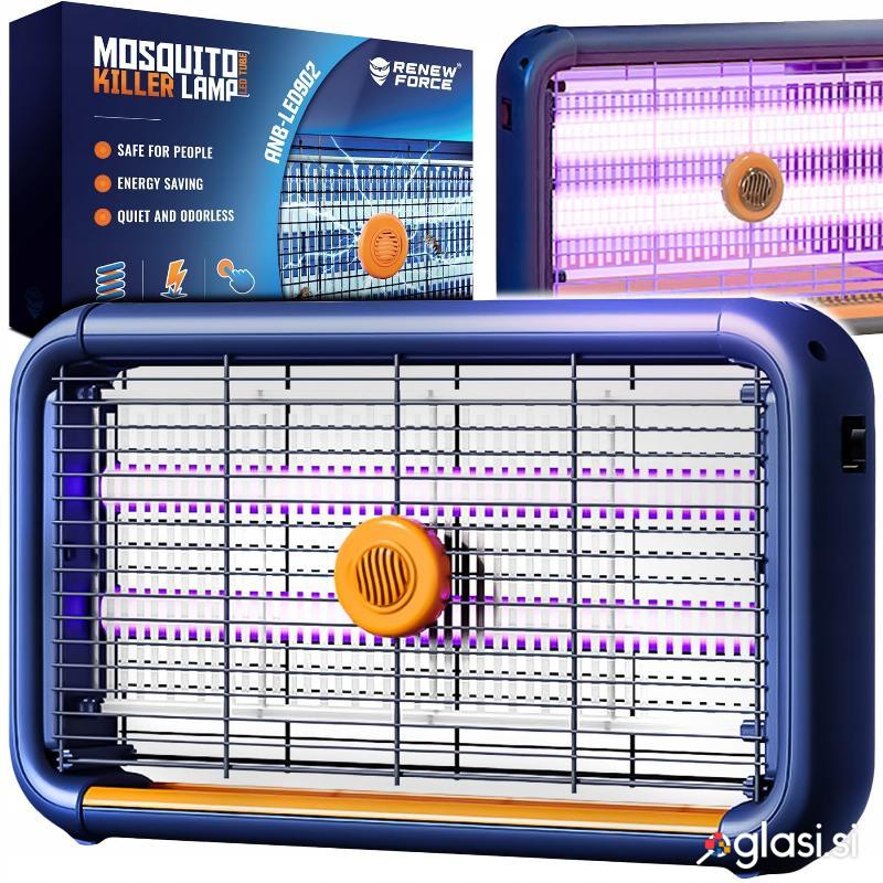 Močna viseča UV LED svetilka proti mrčesu 6W 40cm MOSQUITO KILLER
