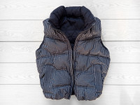 ZARA obojestranski otroški puhast brezrokavnik, št.134 oz. M
