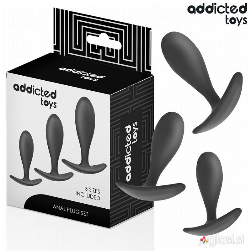 KOMPLET ANALNIH ČEPOV Addicted Toys Model II