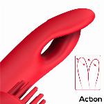 VIBRATOR RABBIT Action Bilma Red