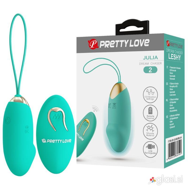 VIBRACIJSKI JAJČEK Pretty Love Julija Green