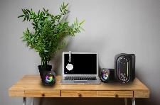 RGB LED 2.1 računalniški USB igralni zvočniki z nizkotoncem