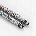 Enoročna alu. izvlečna kuhinjska armatura 80cm črna