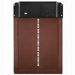 Elektronska avtomatska vrata za kokošnjak s senzorjem mraka 35x24cm rjava