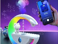 4v1 LED RGB difuzor svetilka in bluetooth zvočnik 350ml USB astronavt