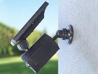 Solarna LED lažna kamera in svetilka s senzorjem gibanja in mraka