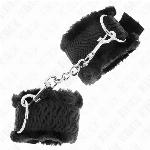 OKOVI ZA ZAPESTJE Kink Fur Lined Black