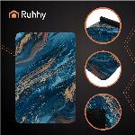 Kopalniška hitro sušeča pralna preproga 80x50cm XXL modra