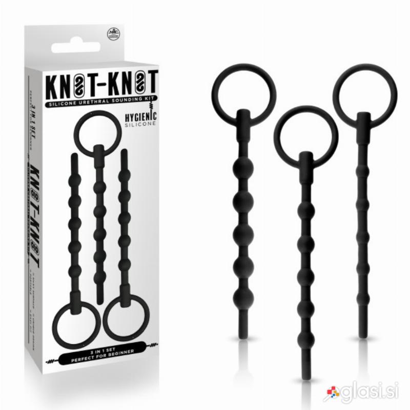 KOMPLET DILATORJEV NMC Knot-Knot 3-In-1 Beaded