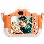 40Mpx otroški fotoaparat LCD oranžna lisica + 32GB SD kartica