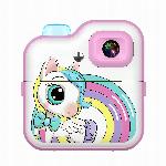 Otroški LCD instant fotoaparat s tiskalnikom + 10 trakovi roza