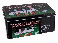 Texas Holdem poker set 200 žetonov