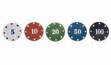 Texas Holdem poker set 200 žetonov