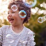 LED akumulatorska bazuka za milne mehurčke bubble machine