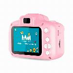 Otroški digitalni fotoaparat LCD SD 450mAh roza