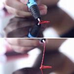 PLA barvasto polnilo za 3D pisalo tiskalnik 400m filamentov