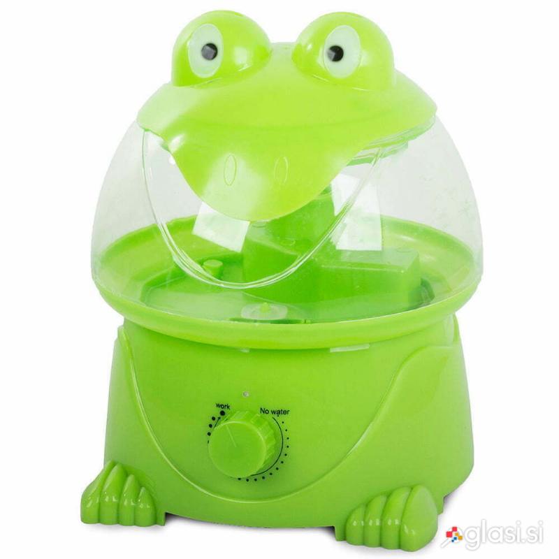 Vlažilec zraka difuzor - ultrazvočni ionizator žabica 4L