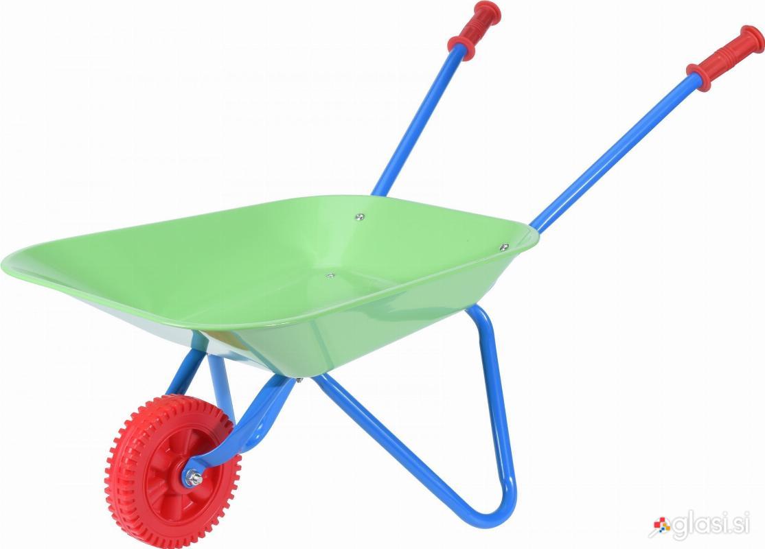 Kovinska samokolnica za igro v peskovniku 80cm