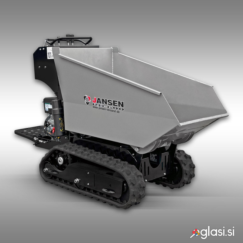 Mini dumper - gosenični prekucnik Jansen RD-600