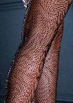 NOGAVICE Daring Intimates Fishnet Garterbelt Black