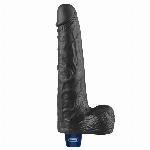 VIBRACIJSKI PENIS Lovetoy Real Softee Black 10''