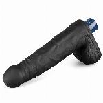 VIBRACIJSKI PENIS Lovetoy Real Softee Black 9''