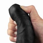 VIBRACIJSKI PENIS Lovetoy Real Softee Black 9''