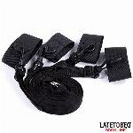 KOMPLET ZA VEZANJE ZA POSTELJO Latetobed BDSM Line Velcro